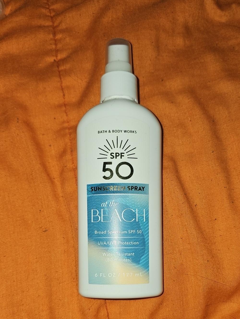 Bath And Body Works SPF 50, Sunscreen Spray Nwts!! At The Beach